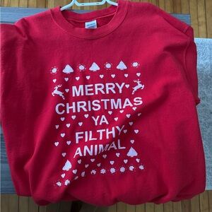 Gildan Red Heavy Blend Sweatshirt